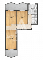 3 rooms, MSV Series
