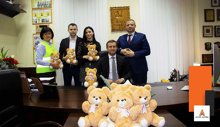 Acces Imobil joined the social campaign "A toy for children smile"