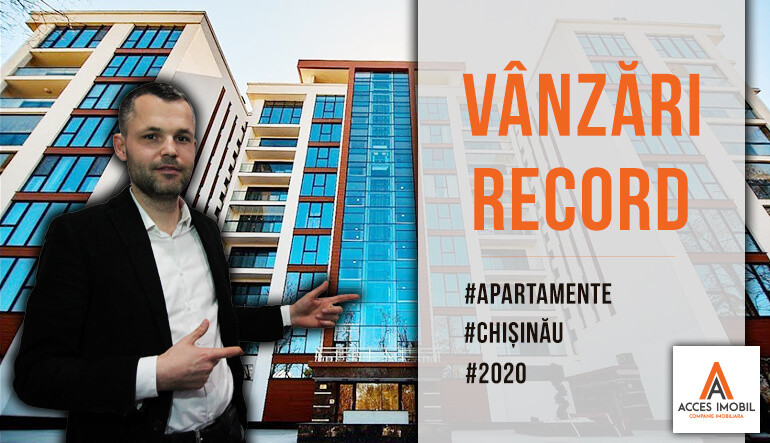Vânzări record de apartamente în Chișinău în anul 2020!