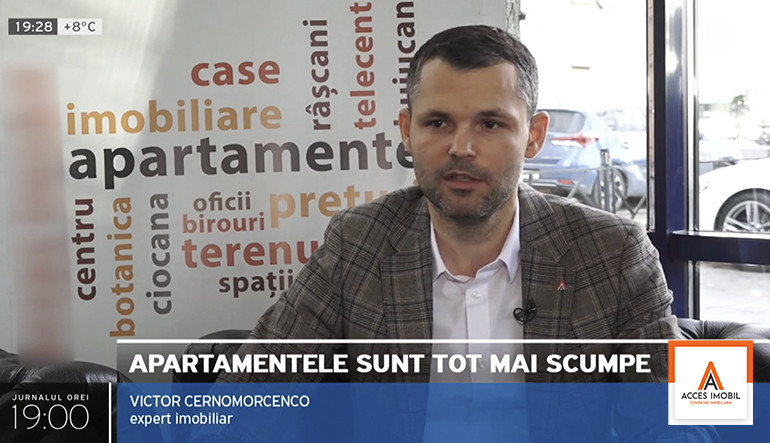 (Video) Motivele care au influențat creșterea prețurilor la apartamente în Chișinău