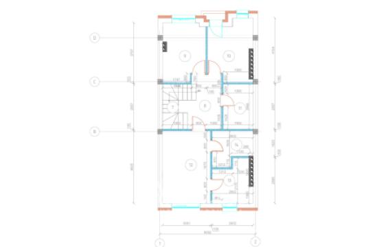 3-х этажный Таунхаус! Кодру, ул. Мэчиешилор, 180м2! Белый вариант!: 32