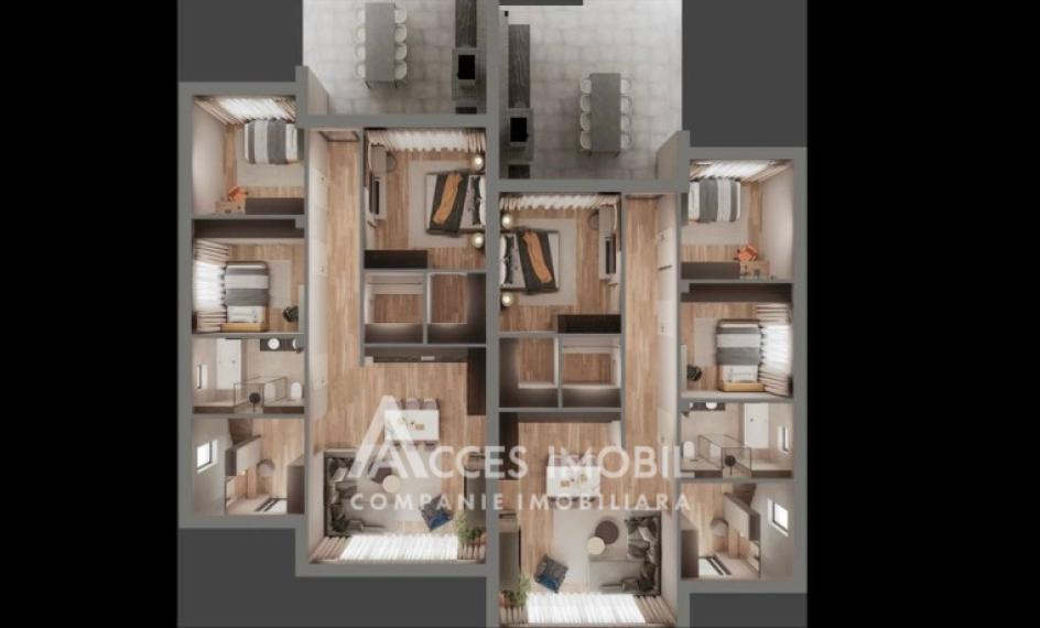 Duplex în 2 niveluri! Pașcani, str. Unirii, 230 + 5 ari. Variantă albă!: 17