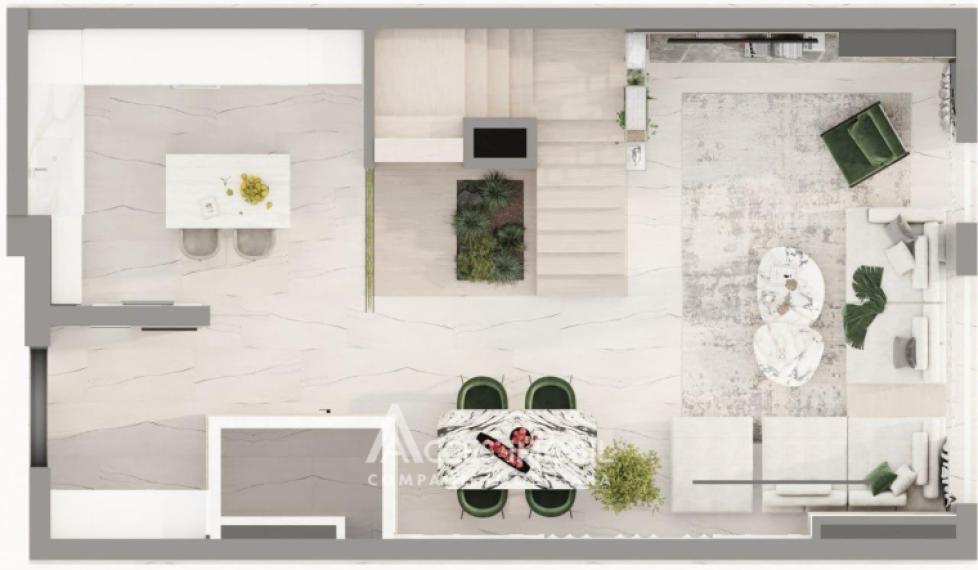 3-х этажный Таунхаус! Кодру, ул. Мэчиешилор, 180м2! Белый вариант!: 31