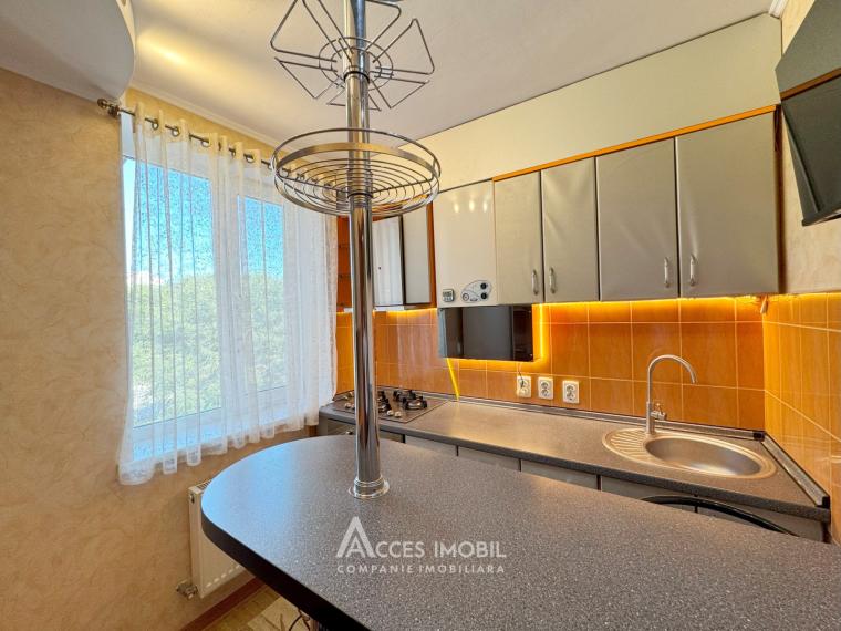 Râșcani, str. Aerodromului, 2 camere. Euroreparație! Autonomă! De mijloc!: 6