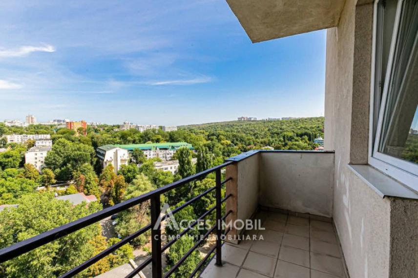 Chirie! Râșcani, str. Andrei Doga, 2 camere + living. Euroreparație!: 15