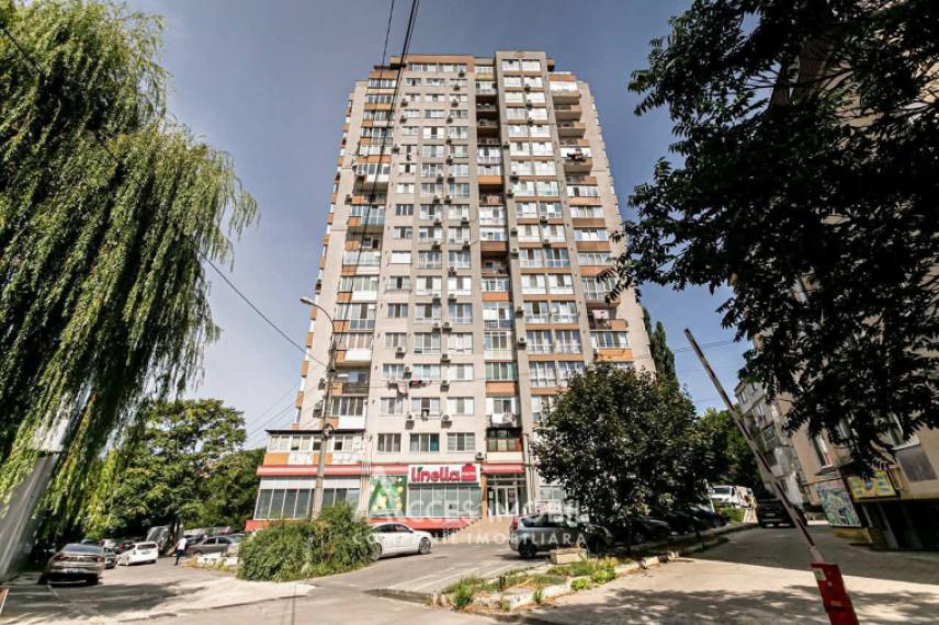 Chirie! Râșcani, str. Andrei Doga, 2 camere + living. Euroreparație!: 16