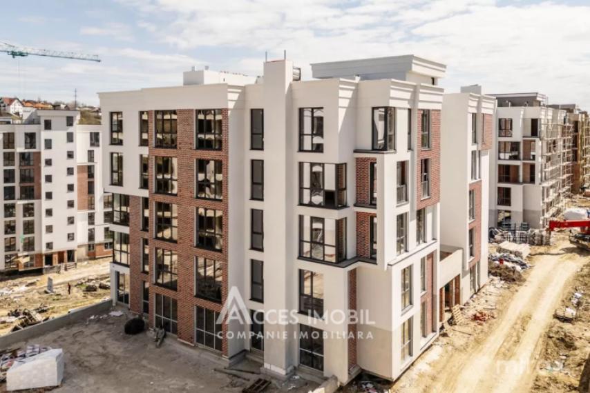 Exfactor! Кодру, ул. Скиноаса Вале, 2 комнаты! Белый вариант!: 1