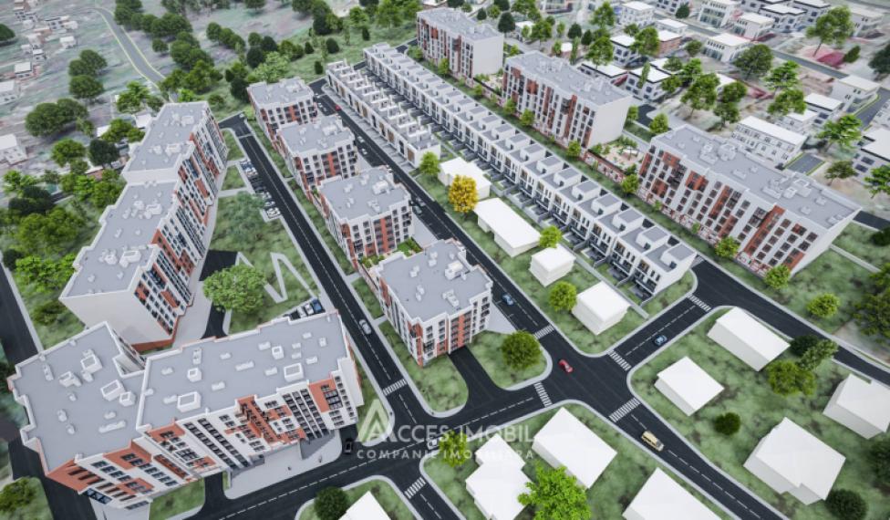 Exfactor! Кодру, ул. Скиноаса Вале, 2 комнаты! Белый вариант!: 4