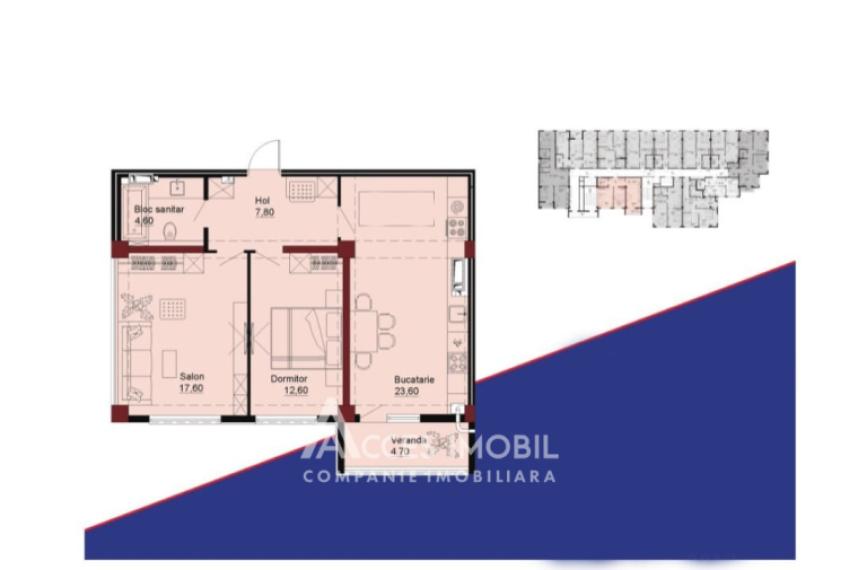 Estate Invest! Telecentru, str. Ialoveni, 2 camere + living. Varianta Albă!: 1