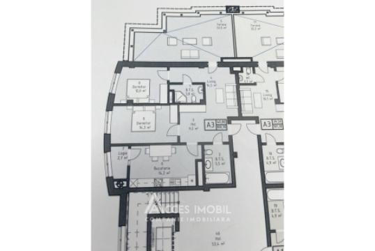 Bloc Nou! Ialoveni, str. Alexandru cel Bun, 2 camere + living. Euroreparație!: 21