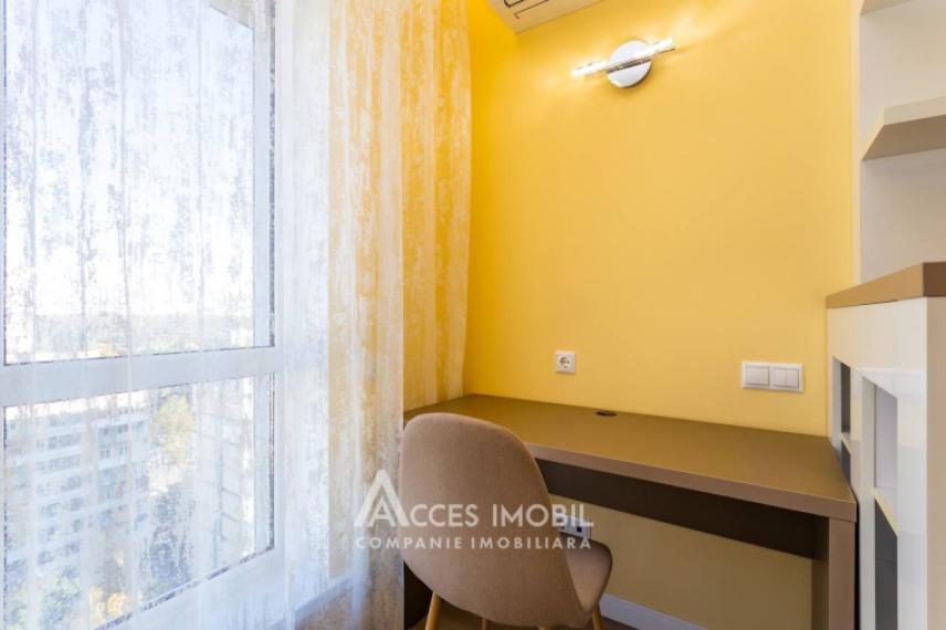 LAGMAR! Rascani, Bogdan Voievod street, 2 rooms + living. Euro repair!: 12