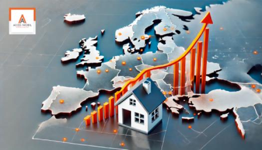 Prețurile locuințelor au crescut cu 48% în Europa și cu 89,3% în Chișinău (2015-2023)