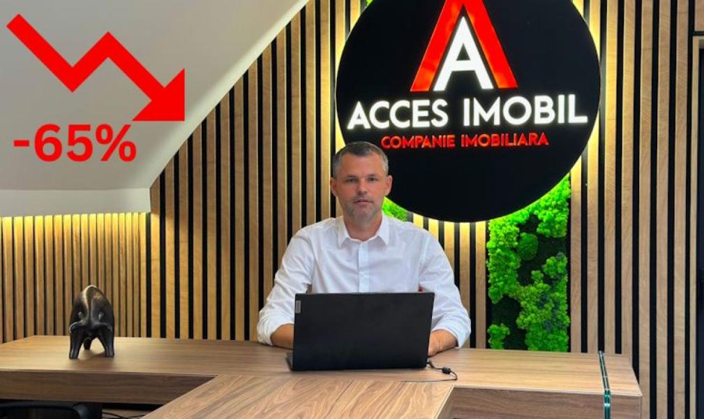 Prăbușire pe piața imobiliară din Chișinău: vânzările de apartamente au scăzut cu 65% în Trim II 2025!