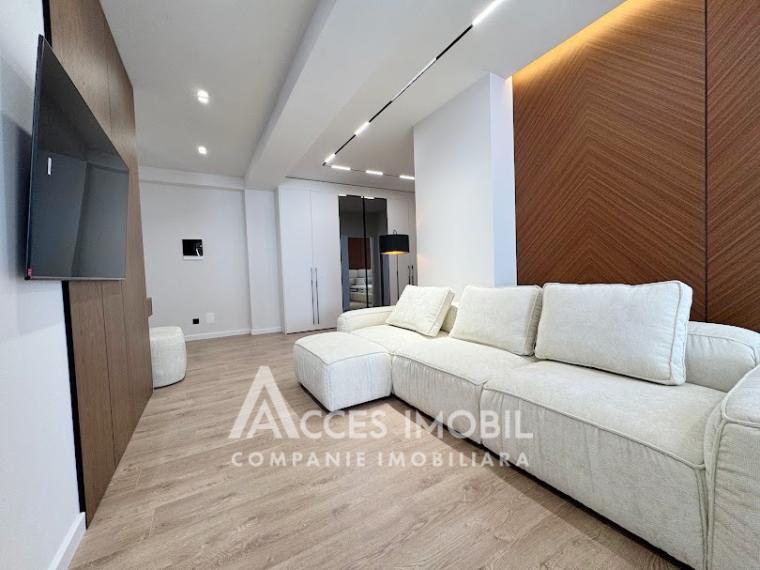 Bloc Nou! str. Cartușa, Durlești, 3 camere + living. Euroreparație!: 1