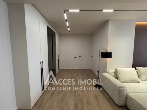 Bloc Nou! str. Cartușa, Durlești, 3 camere + living. Euroreparație!: 9