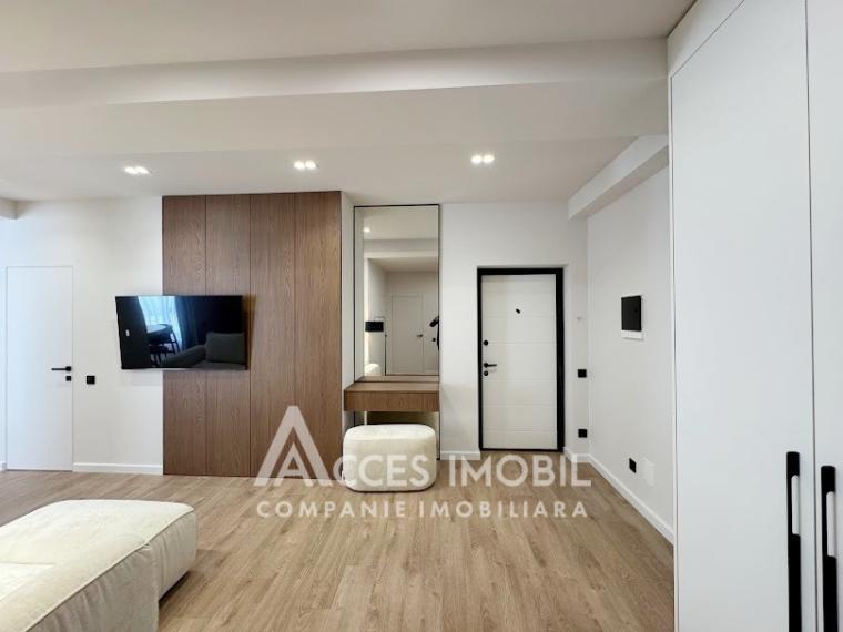 Bloc Nou! str. Cartușa, Durlești, 3 camere + living. Euroreparație!: 10