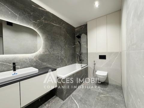 Bloc Nou! str. Cartușa, Durlești, 3 camere + living. Euroreparație!: 21