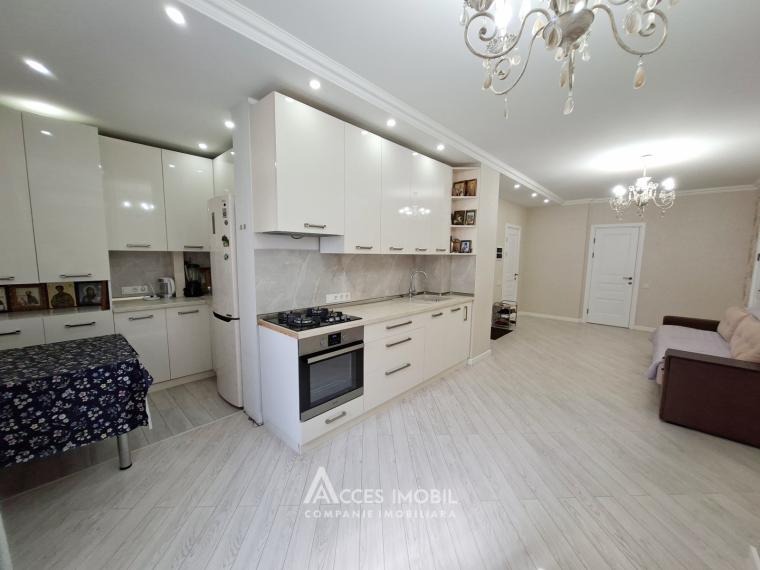 Volare Tur! Botanica, Grenoble street, 2 rooms + living! Euro repair!: 2