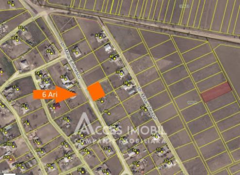 Teren pentru construcție, 6 ari! Chirca, str. Mihai Eminescu!: 3