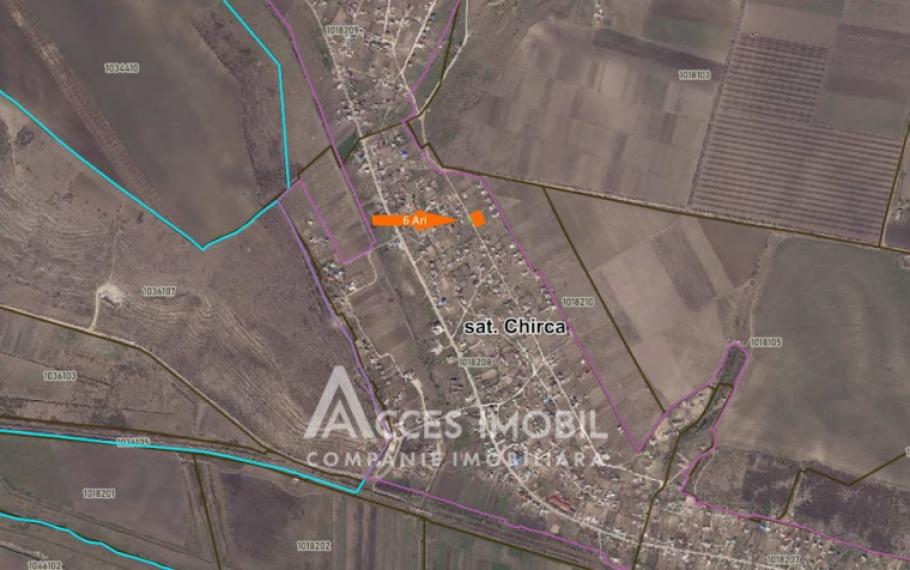 Teren pentru construcție, 6 ari! Chirca, str. Mihai Eminescu!: 4