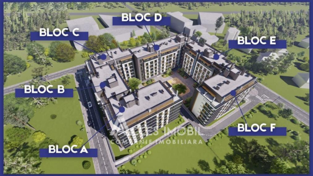 ESTATE BellaVista! str. Durlești, Dumbrava, 1 cameră + living. Varianta albă!: 2