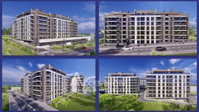 ESTATE BellaVista! str. Durlești, Dumbrava, 1 cameră + living. Varianta albă!: 4