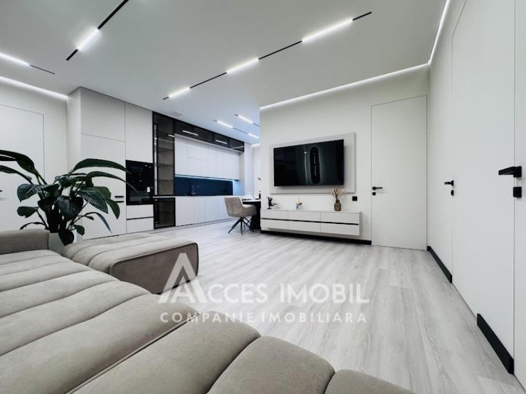 Exfactor! Bloc nou! Buiucani, str. Vasile Lupu, 3 camere + living. Reparație Premium!: 1