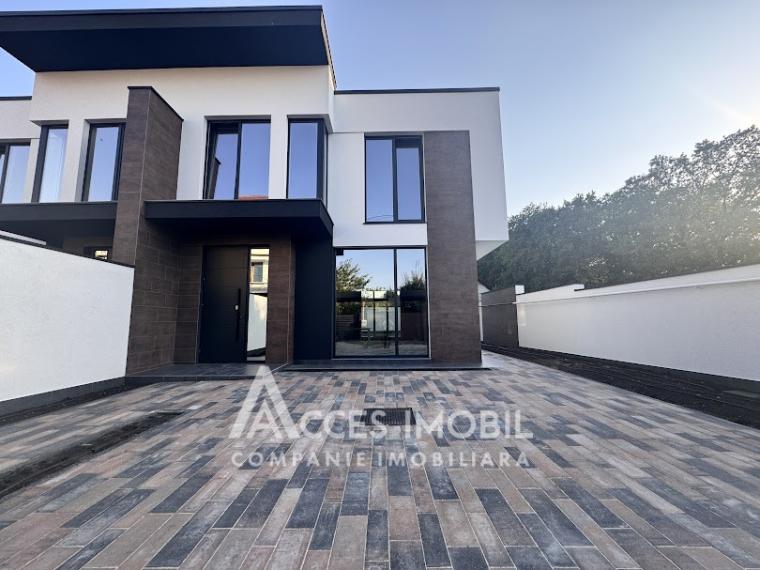 TownHouse în 2 nivele! Durlești, str. Dumbrava, 150m2 + 3 ari! Variantă albă!: 1