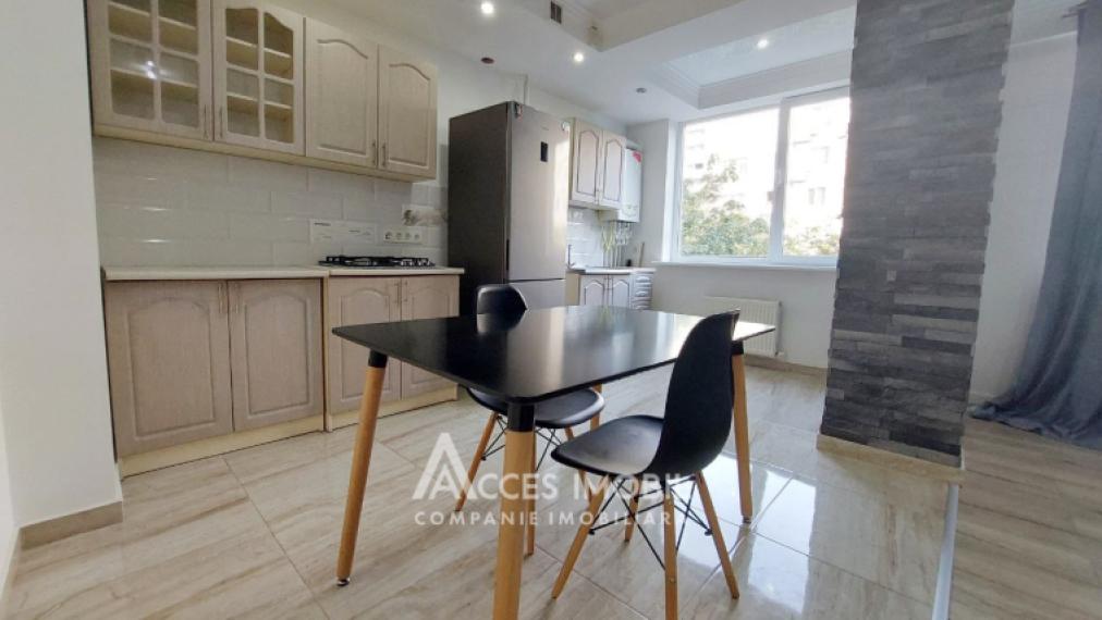 Camelon-Cons! Botanica, bd. Cuza Vodă, 2 camere + living. Euroreparație!: 4