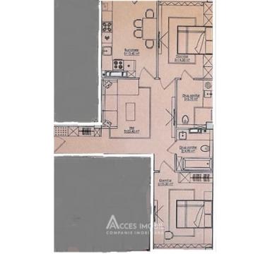 ESTATE BellaVista! str. Durlești, Dumbrava, 2 camere + living. Varianta albă!: 8