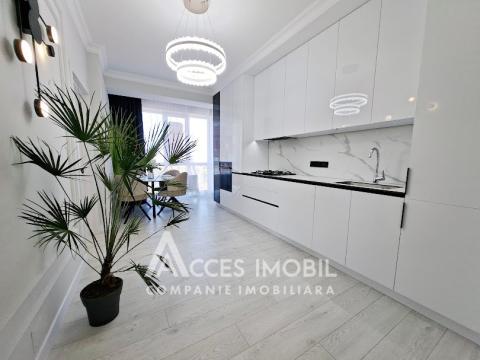 Новостройка! Центр, ул. Ион Нистор, 3 комнаты + гостиная! Eвроремонт!: 3