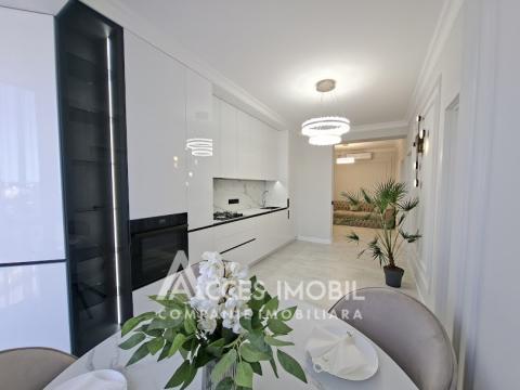 Новостройка! Центр, ул. Ион Нистор, 3 комнаты + гостиная! Eвроремонт!: 4