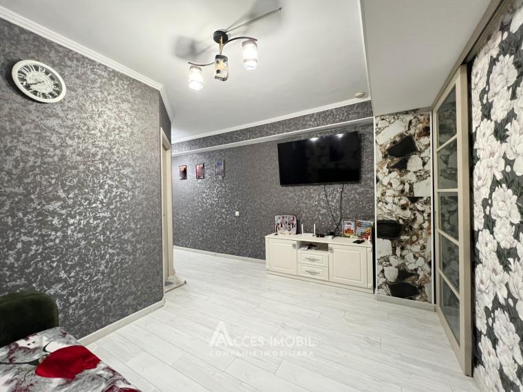 Bloc Nou! str. Unirii, Stăuceni, 2 camere. Euroreparație! Autonomă!: 4