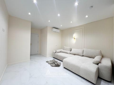 Bloc Nou! Durlești, str. Regina Elisabeta, 2 camere + living. Euroreparație!: 5