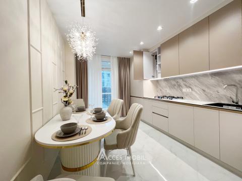 Bloc Nou! Durlești, str. Regina Elisabeta, 2 camere + living. Euroreparație!: 7