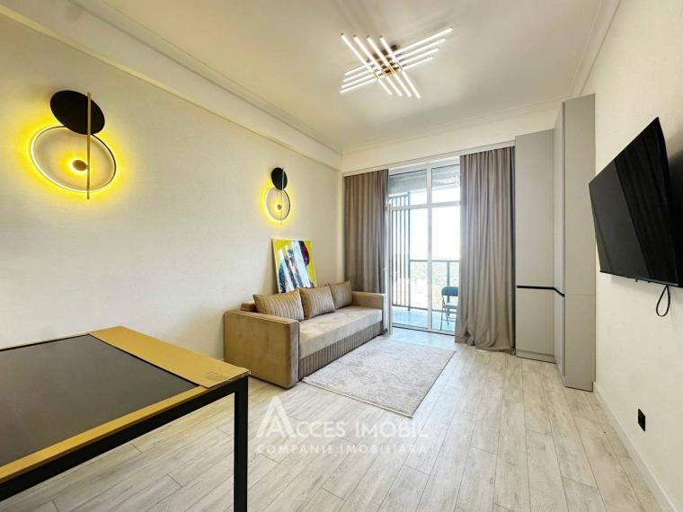 OASIS! Râșcani, str. Bogdan Voievod, 2 camere + living. Euroreparație!: 0