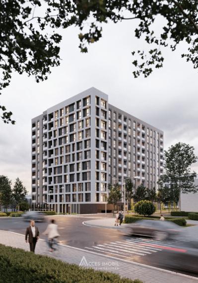 Bloc Nou! Telecentru, șos. Hâncești, 1 cameră + living! Variantă albă!: 1