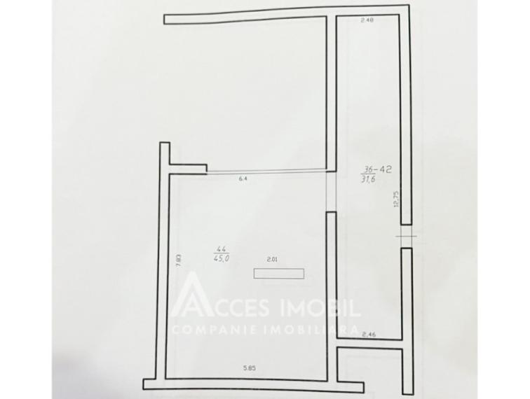 Spațiu Comercial, 76m2, Botanica, str. Independenței!: 12