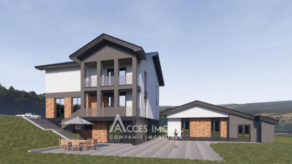 Casă în 2 niveluri! Ialoveni, str. Merilor, 260m2 + 6 ari! Variantă Albă!: 0