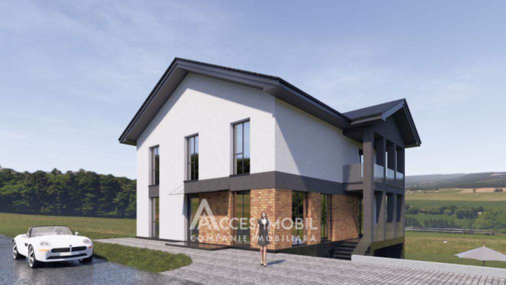 Casă în 2 niveluri! Ialoveni, str. Merilor, 260m2 + 6 ari! Variantă Albă!: 12