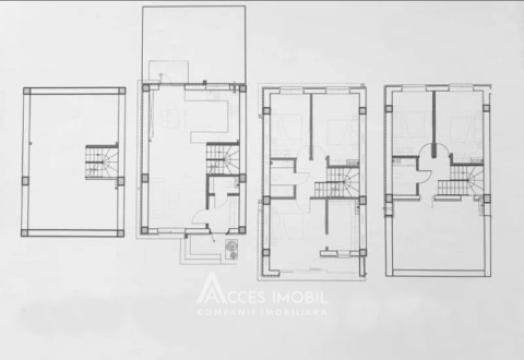 TownHouse în 3 niveluri! str-la 1 Ciocârliei, Telecentru, 200m2 + 2 ari! Varianta Albă!: 6