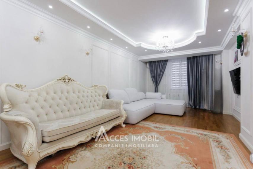 Basconslux! bd. Mircea cel Bătrân, Ciocana, 3 camere + living. Euroreparație!: 2