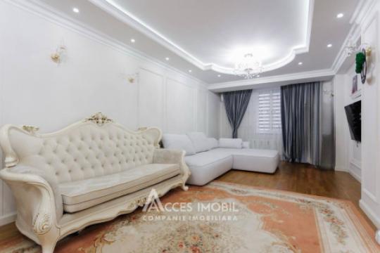 Basconslux! bd. Mircea cel Bătrân, Ciocana, 3 camere + living. Euroreparație!: 2