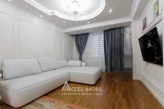 Basconslux! bd. Mircea cel Bătrân, Ciocana, 3 camere + living. Euroreparație!: 3