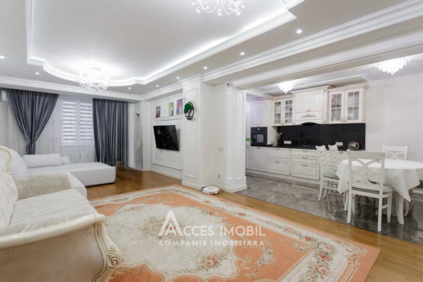 Basconslux! bd. Mircea cel Bătrân, Ciocana, 3 camere + living. Euroreparație!: 4