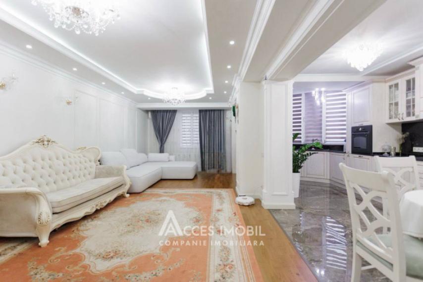 Basconslux! bd. Mircea cel Bătrân, Ciocana, 3 camere + living. Euroreparație!: 5