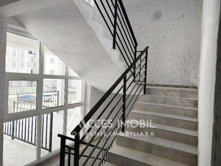 Nicons! Bloc Nou! Durlești, str. Cartușa, 1 cameră + living. Variantă albă!: 13