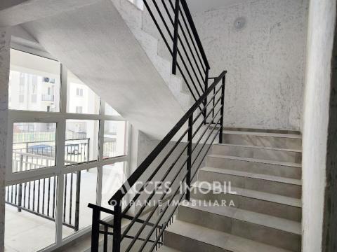 Nicons! Bloc Nou! Durlești, str. Cartușa, 1 cameră + living. Variantă albă!: 13