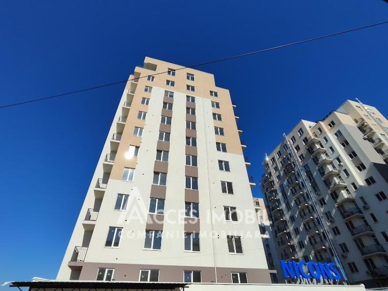 Nicons! Bloc Nou! Durlești, str. Cartușa, 1 cameră + living. Variantă albă!: 15
