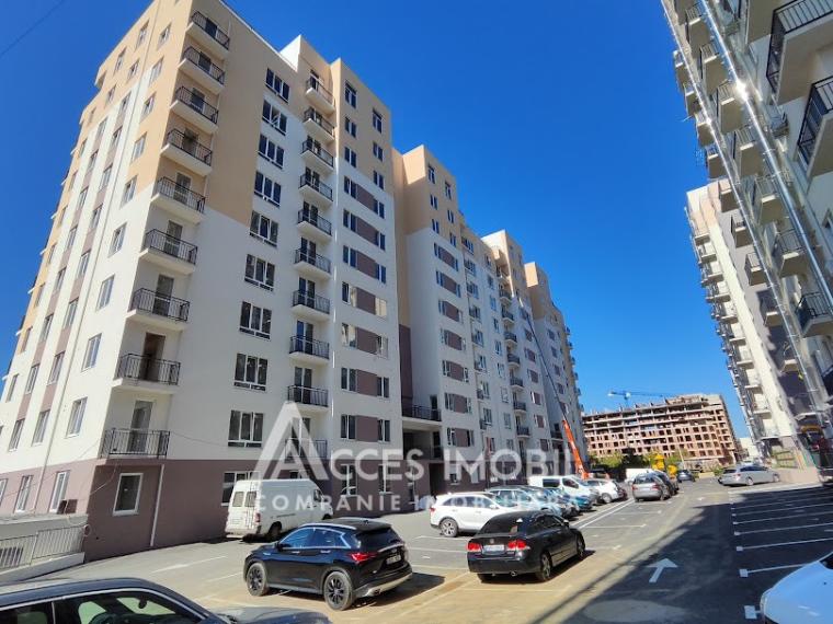 Nicons! Bloc Nou! Durlești, str. Cartușa, 1 cameră + living. Variantă albă!: 17